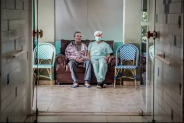 Foto: Rafa Neddermeyer/Agência Brasil – Lar dos velhinhos em Brasília – DF