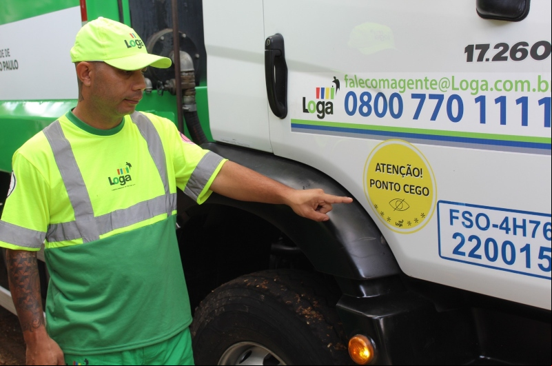 Foto: Divulgação/Campanha Ponto Cego da Loga