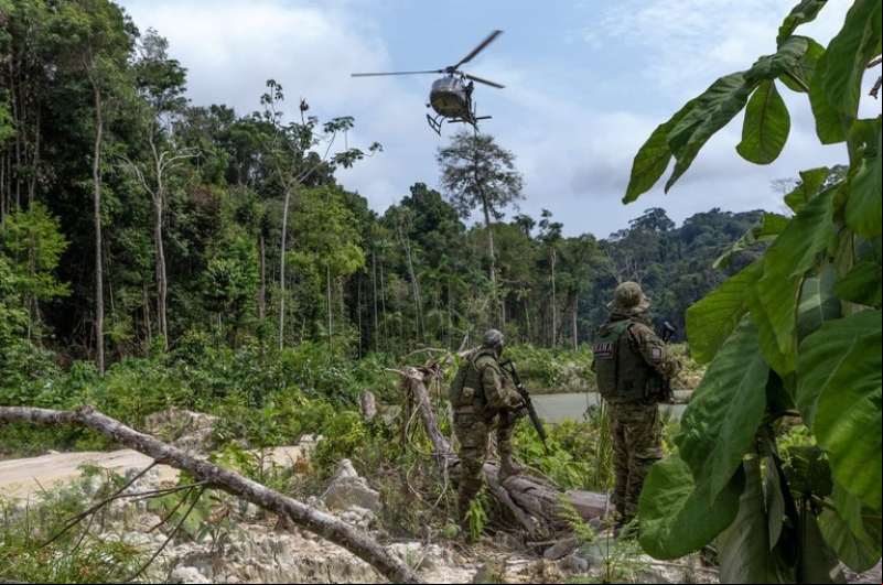 Foto: MMA – GEF em operação nos Parques Nacionais do Jamanxim e Rio Novo, Pará