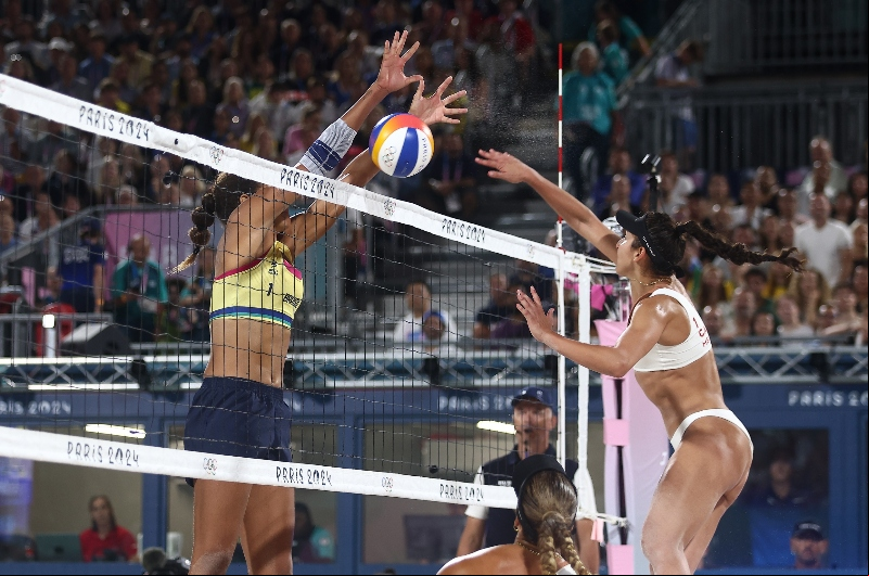 Foto: Luiza Moraes/COB – Duda e Ana Patrícia conquistam a medalha de ouro na final olímpica