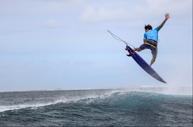 Foto: William Lucas/COB – Gabriel Medina conquista medalha de bronze na modalidade