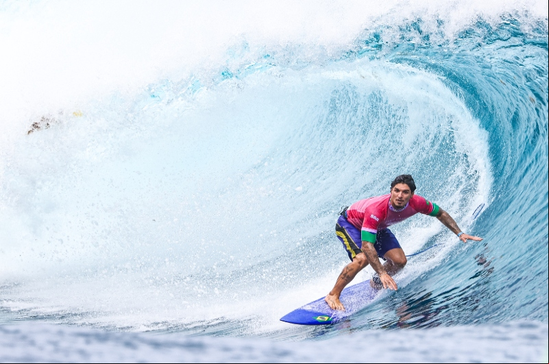 Foto: William Lucas/COB – Gabriel Medina chega às quartas nos Jogos Olímpicos