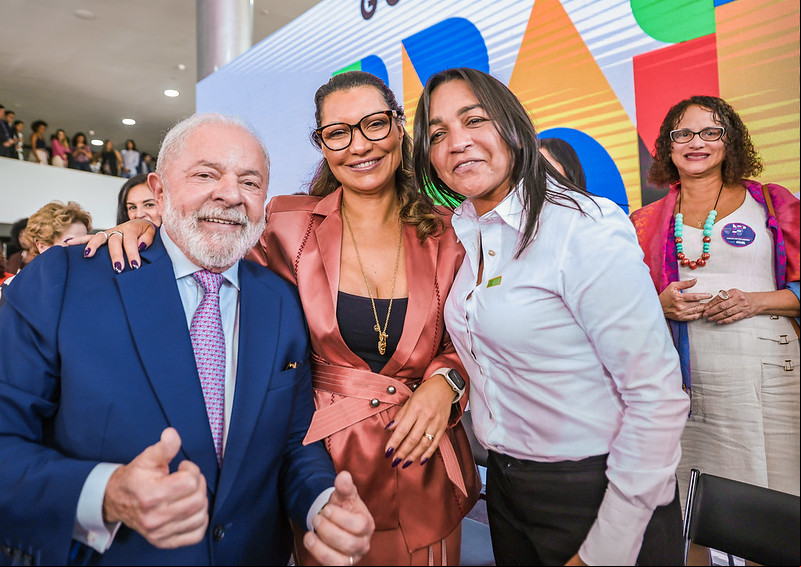 Foto: Ricardo Stuckert/Presidência da República – Cerimônia de celebração do Dia Internacional das Mulheres e anúncio de conjunto de ações