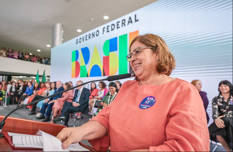 Foto: Ricardo Stuckert/Presidência da República – Cerimônia de celebração do Dia Internacional das Mulheres e anúncio de conjunto de ações