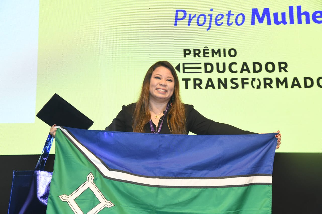 Foto: Túlio Vidal – Na categoria “Educação Profissional”, o primeiro lugar ficou com a Professora Leila Cristina Nunes Ribeiro